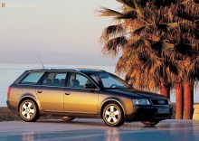 De där. Egenskaper Audi A6 Avant 2001 - 2004