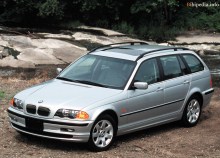De där. Kännetecken BMW 3 Touring E46 1999 - 2001