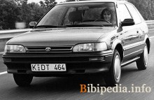 Тих. характеристики Toyota Corolla 3 двері 1987 - +1992