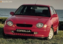 Krash Test Corolla 3 portes 1997 - 2000
