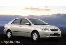 Aqueles. Toyota Corolla Sedan Características Sedan 2004 - 2007