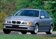 เหล่านั้น. ลักษณะ BMW 5 E39 Series 1995 - 2000