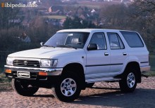Ty. Charakteristika Toyota 4Runner 1990 - 1993