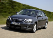 Those. Features Toyota Avensis 2006 - 2008