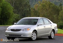 Those. Features Toyota Camry 2001 - 2004
