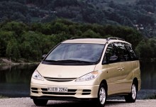 Тих. характеристики Toyota Previa 2000 - 2003