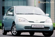 Celles. Caractéristiques de Toyota Prius 1997 - 2004
