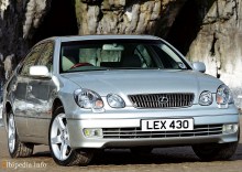 Quelli. Caratteristiche Lexus GS 2000 - 2005