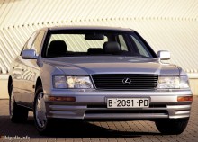 Тих. характеристики Lexus Ls 1995 - 1997