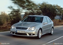 Εκείνοι. Χαρακτηριστικά της Mercedes Benz C 55 Amg W203 2004 - 2007