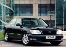 Тих. характеристики Lexus Ls 1997 - 2000