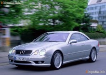 เหล่านั้น. ลักษณะของ Mercedes Benz AMG 55 Cl C215 2000-2002