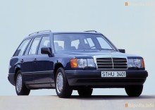 Ti. Značilnosti Mercedes Benz razreda E-Modell T S124 1986 - 1993