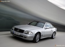 เหล่านั้น. ลักษณะของ Mercedes Benz SL 73 AMG R129 1999 - 2001