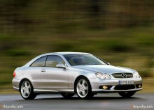 Тих. характеристики Mercedes benz Clk 55 amg c209 2003 - 2006