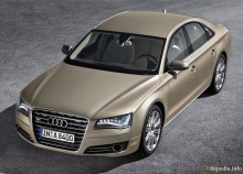 کسانی که. ویژگی های Audi A8 D4 از سال 2010