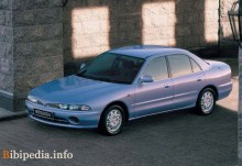 De där. Egenskaper Mitsubishi Galant 1993 - 1997