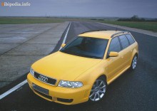 ისინი. მახასიათებლები Audi RS4 2000 - 2001