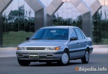 Ty. Charakteristika Mitsubishi Lancer 1988 - 1993