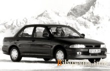 Celles. Caractéristiques Mitsubishi Lancer 1994 - 1996