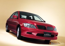 Celles. Caractéristiques Mitsubishi Lancer 2000 - 2003