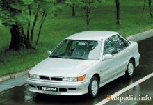 Aqueles. Características da Mitsubishi Lancer Hatchback 1988 - 1993