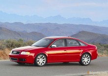 De där. Egenskaper för Audi RS6 2002 - 2004