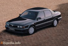 De där. Egenskaper Mitsubishi Sigma 1991 - 1996