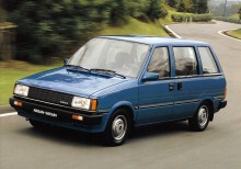 เหล่านั้น. ลักษณะ Nissan Prairie 1989 - 1996