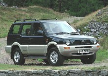 De där. Egenskaper för Nissan Terrano II 3 Dörrar 1996 - 2000