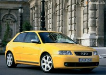 De där. Egenskaper för Audi S3 2001 - 2003