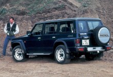 เหล่านั้น. ลักษณะ Nissan Patrol SWB 1988 - 1998