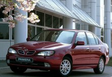 De där. Egenskaper för Nissan Primera Hatchback 1999 - 2002