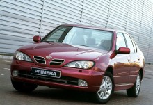 Azok. Jellemzői Nissan Primera Sedan 1999 - 2002