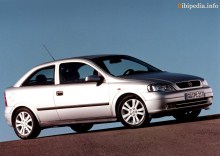Тези. Характеристики на Opel Astra 3 врати 1998-2004