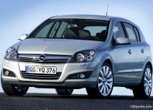 เหล่านั้น. คุณสมบัติ Opel Astra 5 ประตู 2007-2009