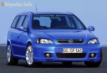 Тези. Характеристики на Opel Astra Caravan OPC 2002 - 2004