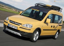 Aquellos. Características Opel Combo desde 2002