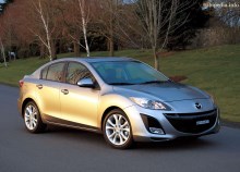 De där. Egenskaper för Mazda Mazda 3 (Axela) sedan 2009