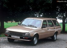 იმ. მახასიათებლები Peugeot 505 Break 1985 - 1992