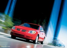 Тих. характеристики Pontiac G5 седан з 2004 року