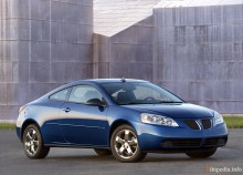 เหล่านั้น. ลักษณะ Pontiac G6 Coupe 2004 - 2008