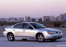 De där. Egenskaper Pontiac Grand Am 1998 - 2005