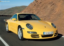 Тих. характеристики Porsche 911 carrera 997 2004 - 2008