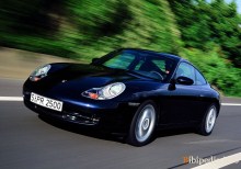 Te. Dane techniczne Porsche 911 Carrera 4996 1998 - 2001