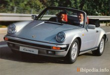 De där. Egenskaper hos Porsche 911 Carrera Cabriolet 930 1983 - 1989