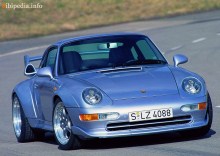De där. Egenskaper för Porsche 911 GT2 993 1995 - 1997