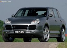 เหล่านั้น. ลักษณะ Porsche Cayenne 955 2002 - 2007