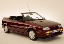 De där. Kännetecken Renault 19 Cabrio 1992 - 1996