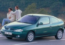 Jene. Merkmale Renault Megane Coupe 1999 - 2002